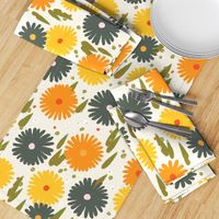 Daisy M+M Vanilla Multi Yellow Medium-Large by Friztin