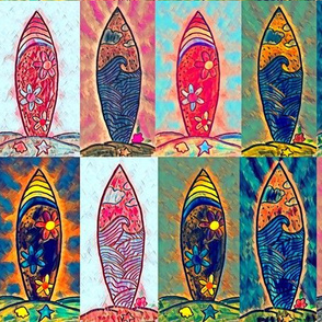 Surfboard Collage