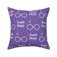 wizard glasses snuggle muggle on lavender