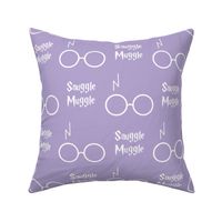 wizard glasses snuggle muggle on lavender