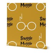 2" snuggle muggle - yellow and black