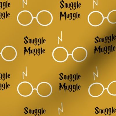 2" snuggle muggle - yellow and black