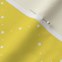 Yellow Folk Dot print