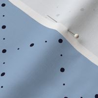 Light Blue Folk Dot print