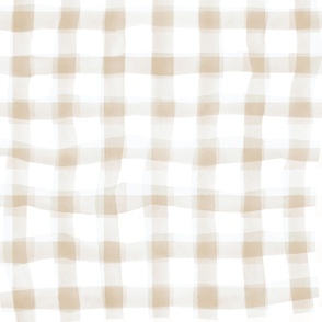 Jumbo / Checkered Windowpane in Bone