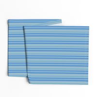 Blue and Aqua Soft Stripe © Gingezel™ 2012