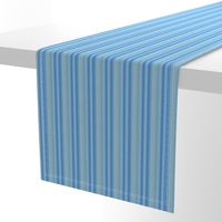 Blue and Aqua Soft Stripe © Gingezel™ 2012