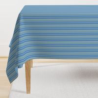 Blue and Aqua Soft Stripe © Gingezel™ 2012