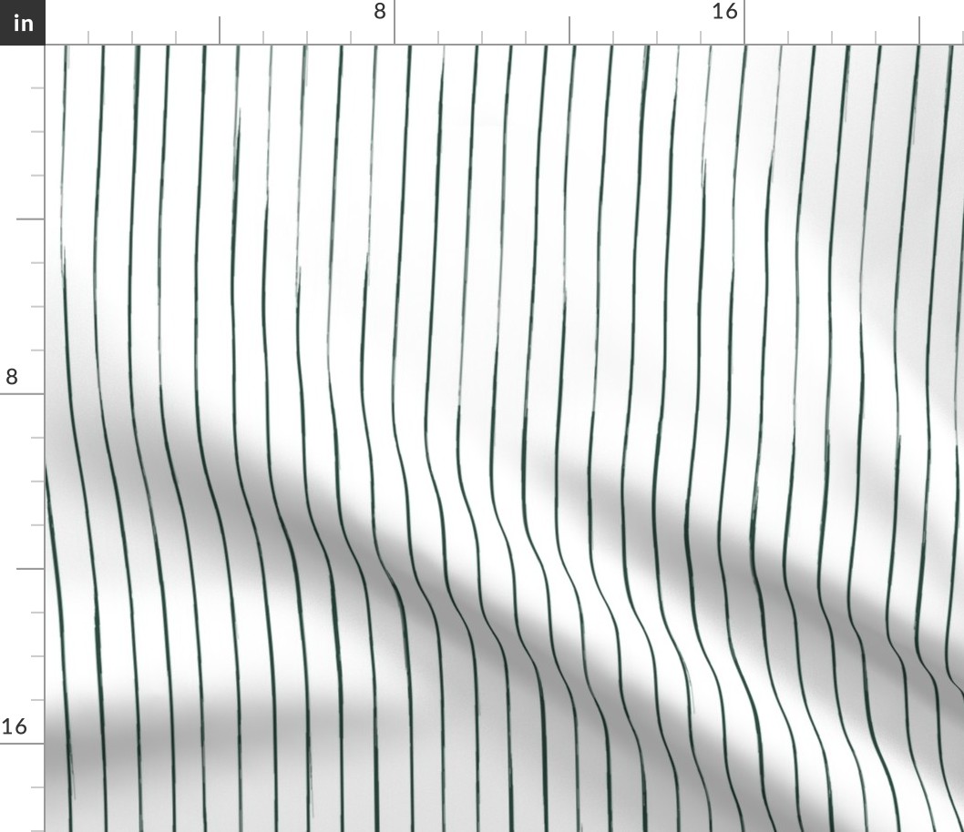 pin stripe - green