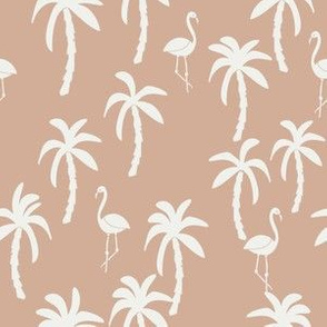 palm tree flamingo almond sfx1213