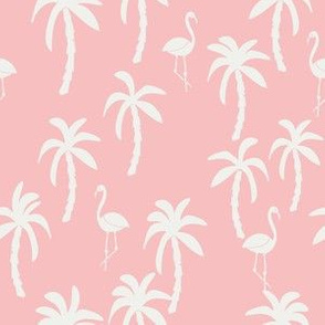 palm tree flamingo st pink sfx2005