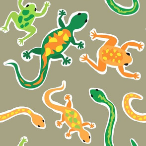 Modern Reptiles - Tan