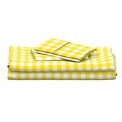 1" yellow gingham