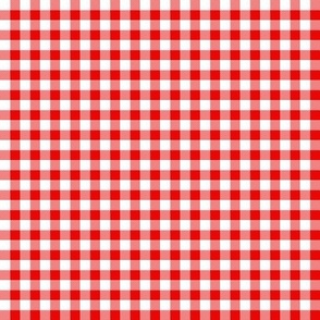 small red gingham