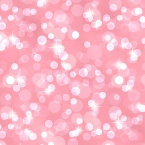 Sparkly Bokeh Pattern - Pink Color