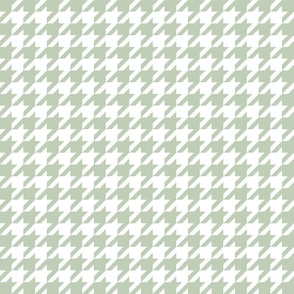 sage houndstooth small