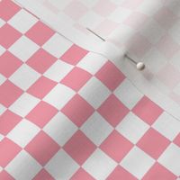 Checker Pattern - Pink and White