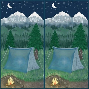 Tent In The Mountains Adventure Patch