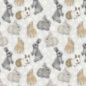 Little Lion Bunnies Gather