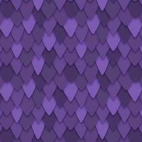 Dragon Scales // Purple and Violet