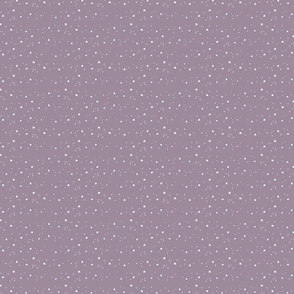 white stars on violet, lavender