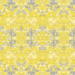 Marbled Yellow and Gray Illuminating Yellow and Ultimate Gray Small Scale