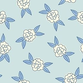 Simple Flowers | Blue