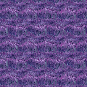 Stormy Waves Rolling in Purple