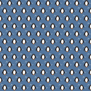 Penguin blue small scale 