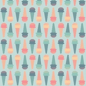 Ice Cream Cones Pattern