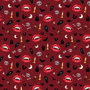 Red Vampire Lips - S