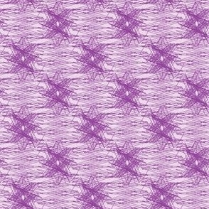 Purple  and Violet Zig Zag X