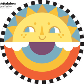 Sun & Rainbow DIY Activity Play Mat