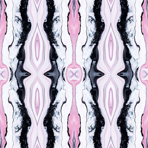 Pink abstract stripes