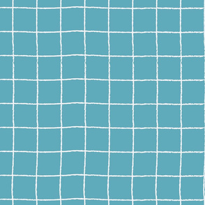 Grid Lines Blue