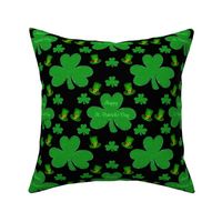 Glitter Shamrocks & Buckle Top Hats