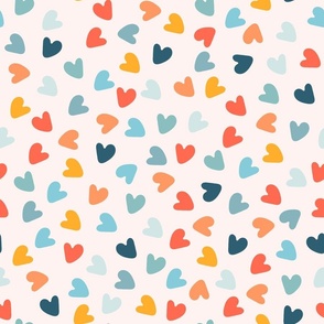 Retro hearts