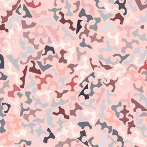 Puzzle Me This-Gray and Pink-Small