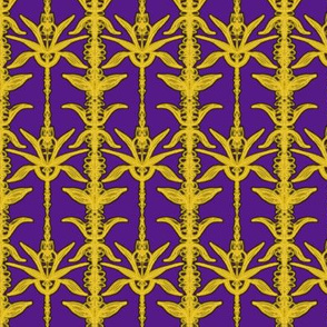 Palace Gate of Gold on Purple