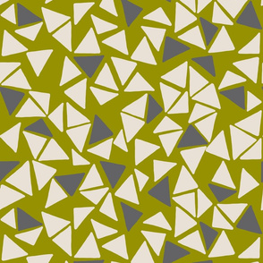 Triangle Jumble - Chartreuse