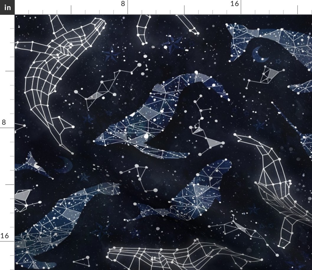 Whale constellations extra large