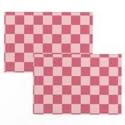 Rosy Pinks Jumbo Checker
