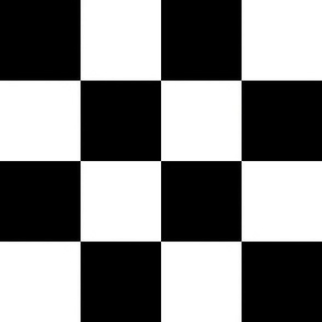 Black and White Classic Checkers