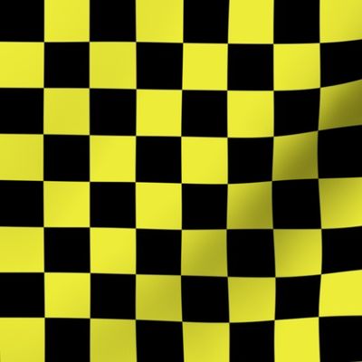 Classic Yellow & Black Checker
