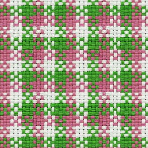 cotton weave peony 8x8