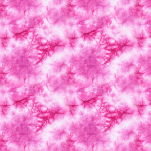 Batik Style in pinks, fuchsia, circles