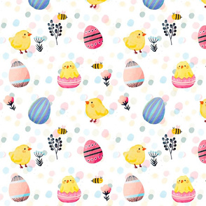 Easter Chicks and Bees