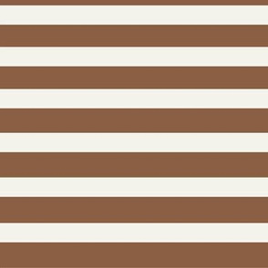 stripes - cacao
