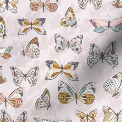 Eden Butterflies (shell pink) MED 