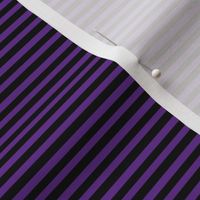 Halloween Stripes - Purple and black - extra small scale